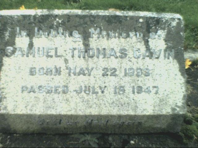 Samuel Thomas Cavin