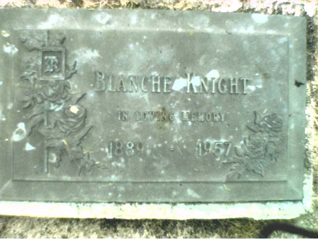 Blanche Knight 1889-1957