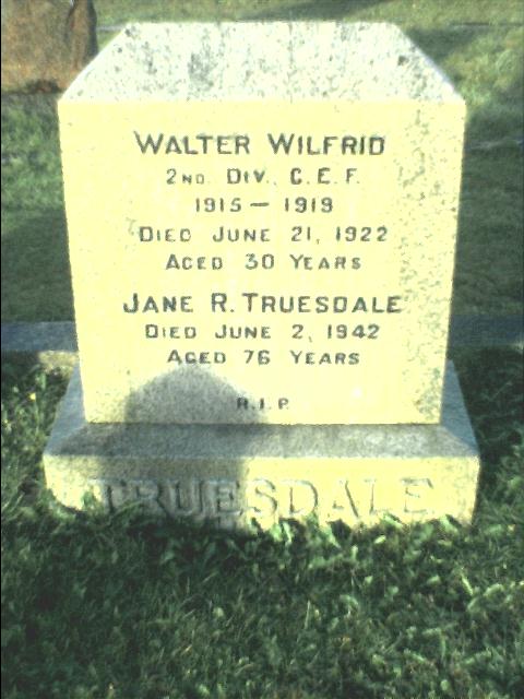 Walter Wilfred Truesdale