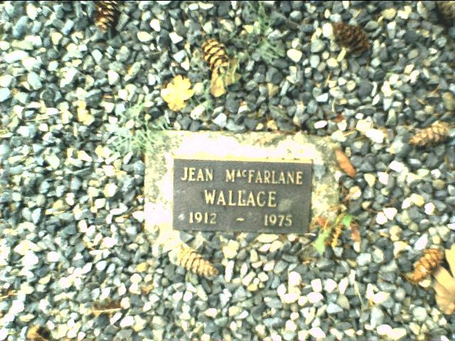 HJean McFarlane Wallace